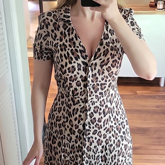 Mango Midi Dress S - Picture 3 of 6